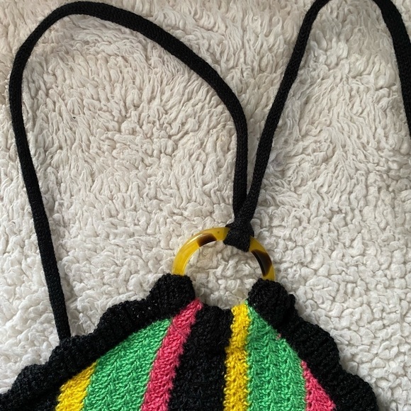 NWT-Almost Famous Juniors' Almost Striped Halter Mini Dress, Size: XL - Picture 4 of 11